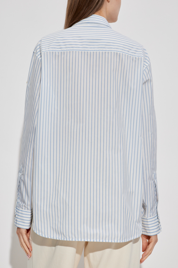 Light blue Shirt with striped pattern 